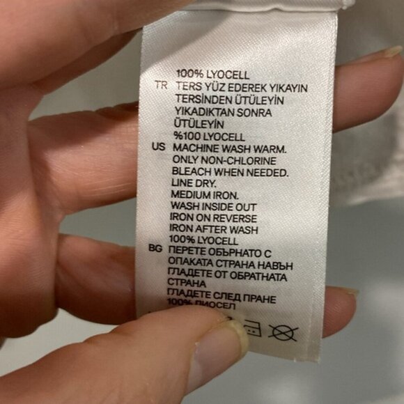 H&M White Tank Top Size 10 - Picture 8 of 9